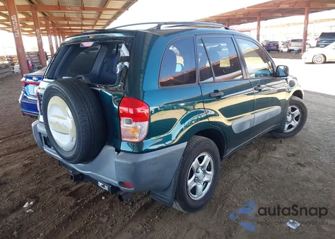 2001 Toyota Rav4 из США, поврежденный, VIN JTEGH20V310008072